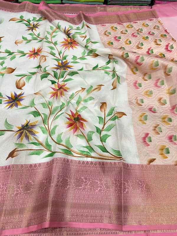 Subtle Softsilk Traditional Banarasi Saree