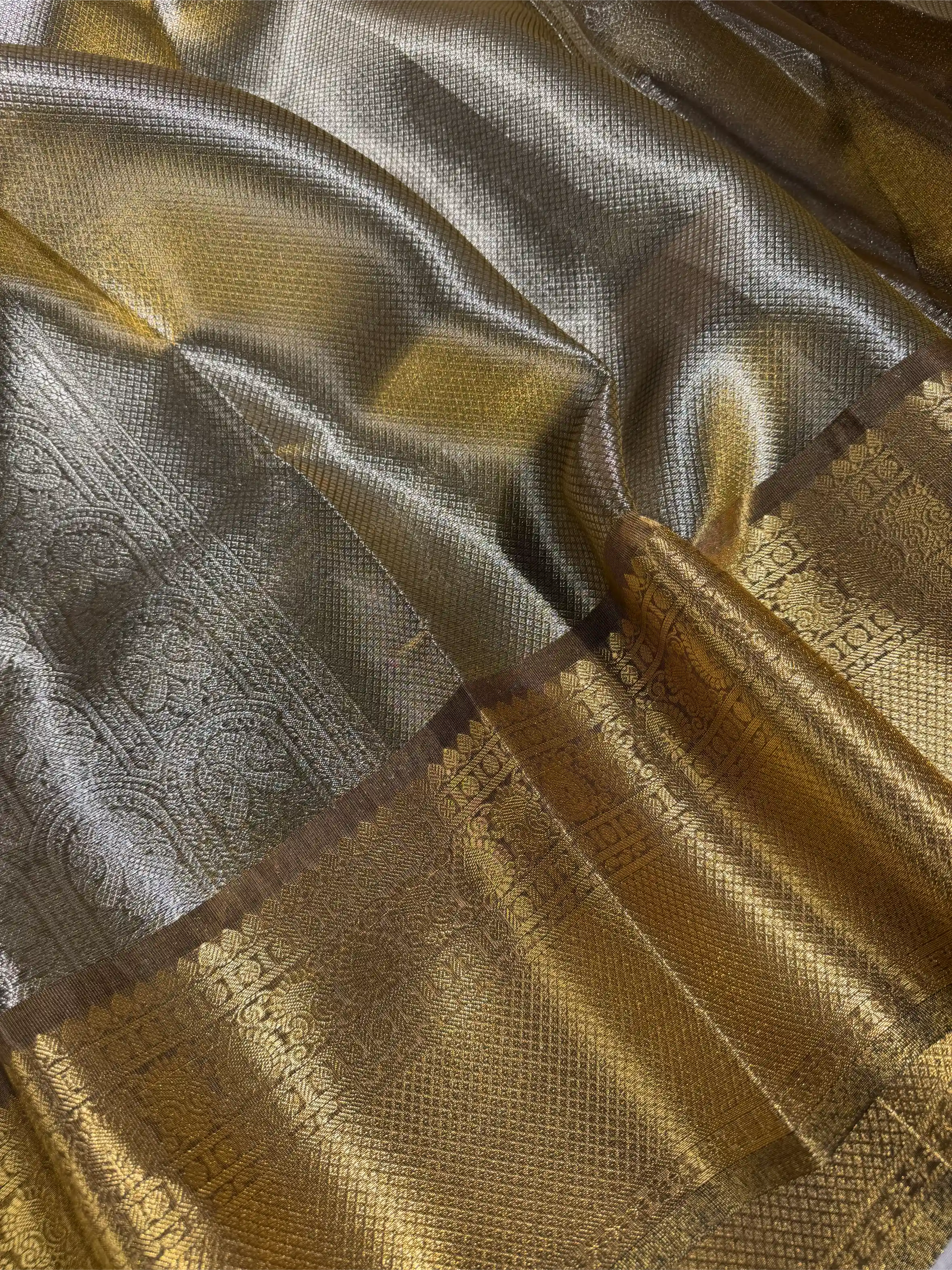 Shobhita Ma’am Inspired Kanjivaram Tissue Saree