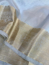 Shraddha Kapoor Ma’am Inspired Glass Tissue Silk Banarasi Saree