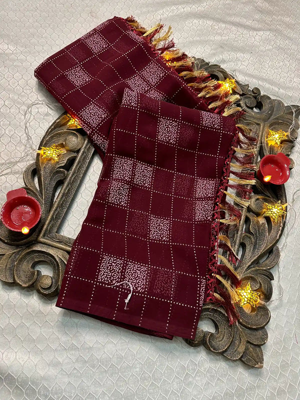 Softsilk Exclusive Jacquard Banarasi Saree