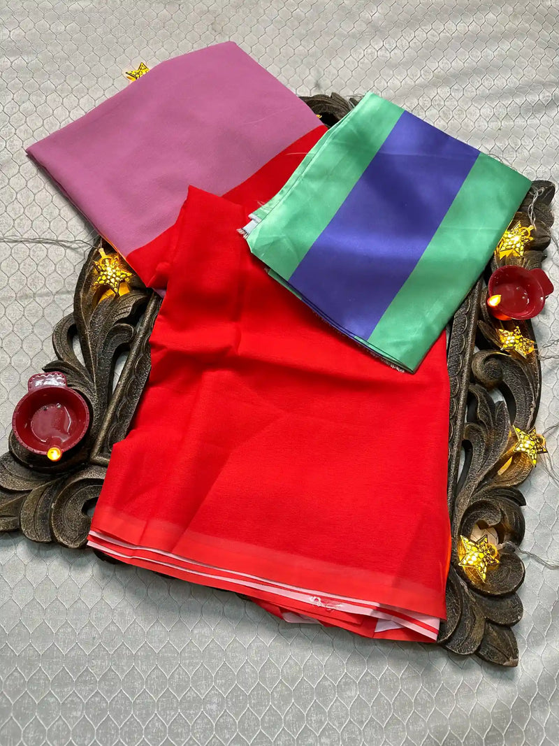 Softsilk Exclusive Jacquard Banarasi Saree