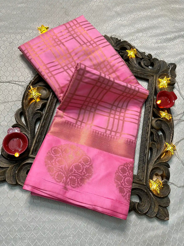 Softsilk Exclusive Jacquard Banarasi Saree