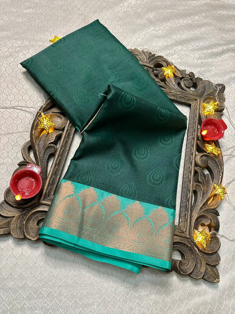 Softsilk Exclusive Jacquard Banarasi Saree