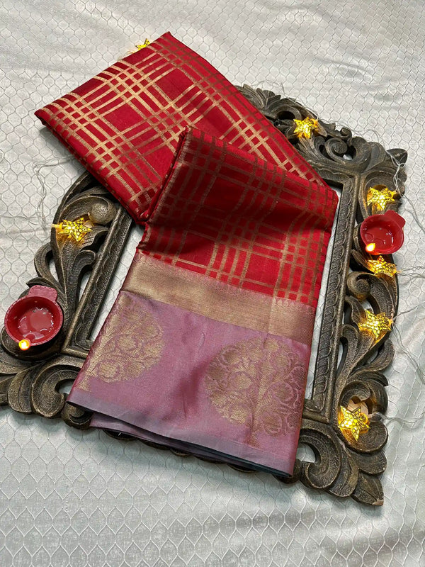 Softsilk Exclusive Jacquard Banarasi Saree