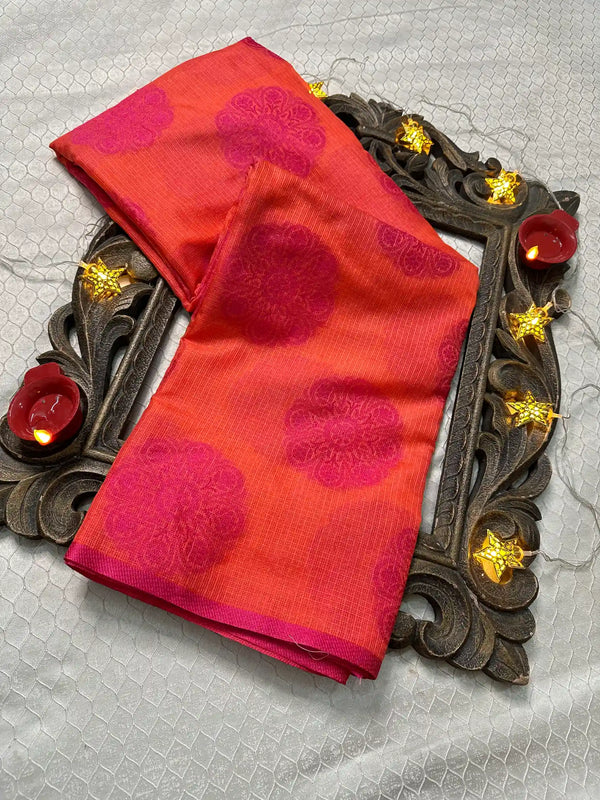 Softsilk Exclusive Jacquard Banarasi Saree