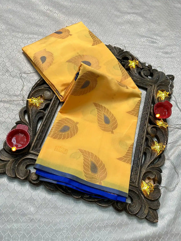 Softsilk Exclusive Jacquard Banarasi Saree