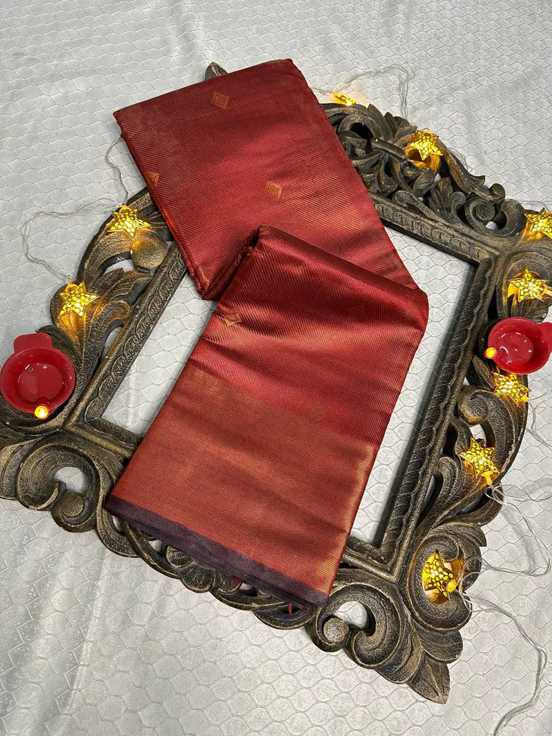 Softsilk Exclusive Jacquard Banarasi Saree