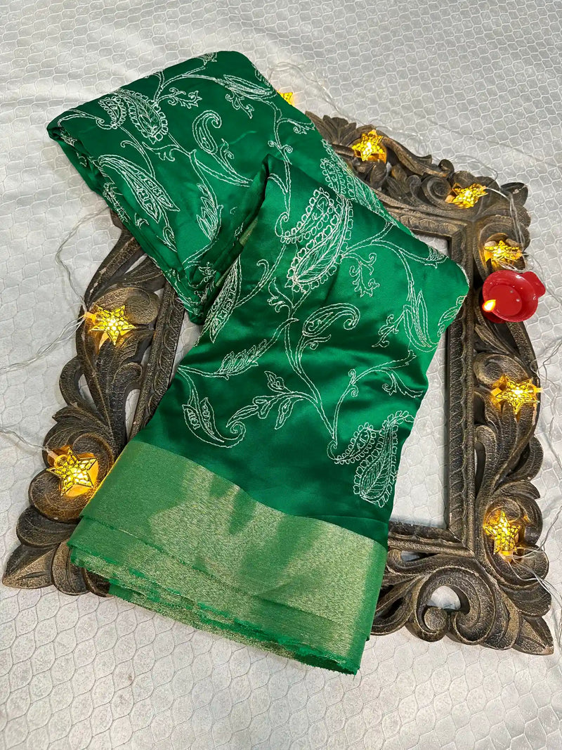 Softsilk Exclusive Jacquard Banarasi Saree