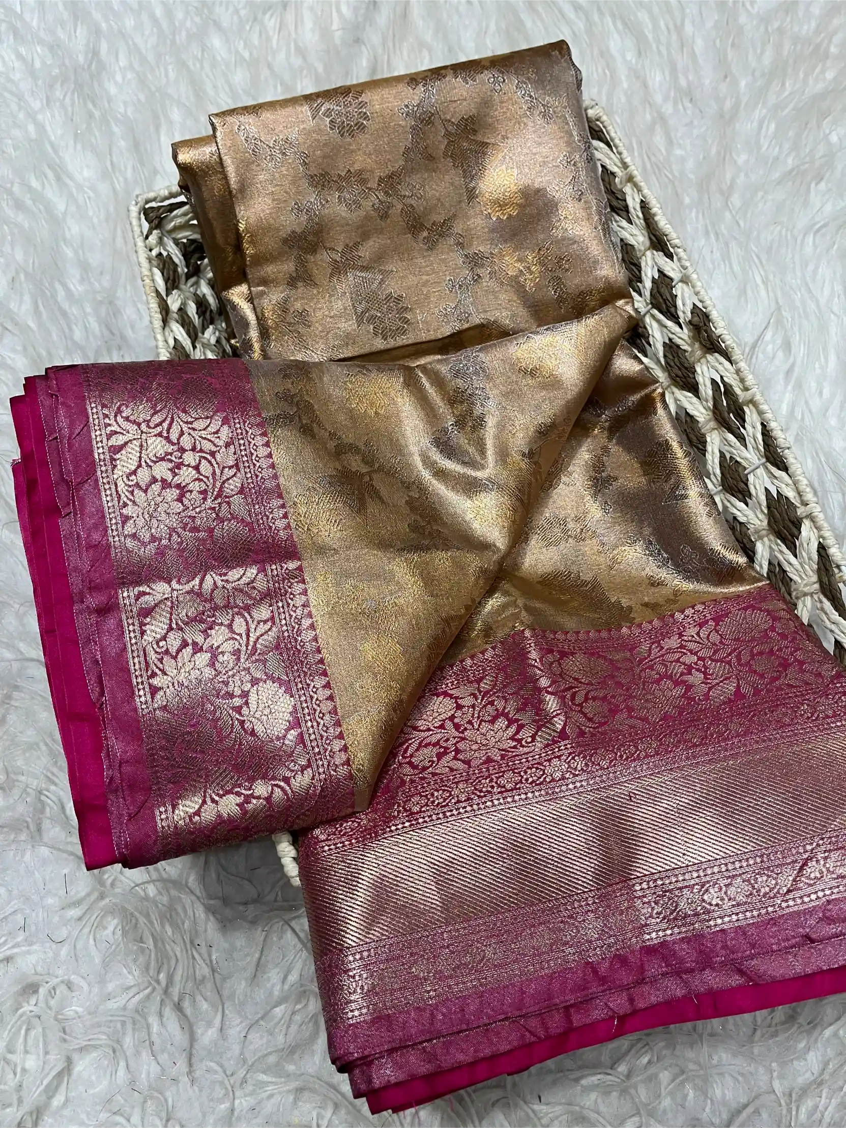 Softsilk Premium Designer Banarasi Saree