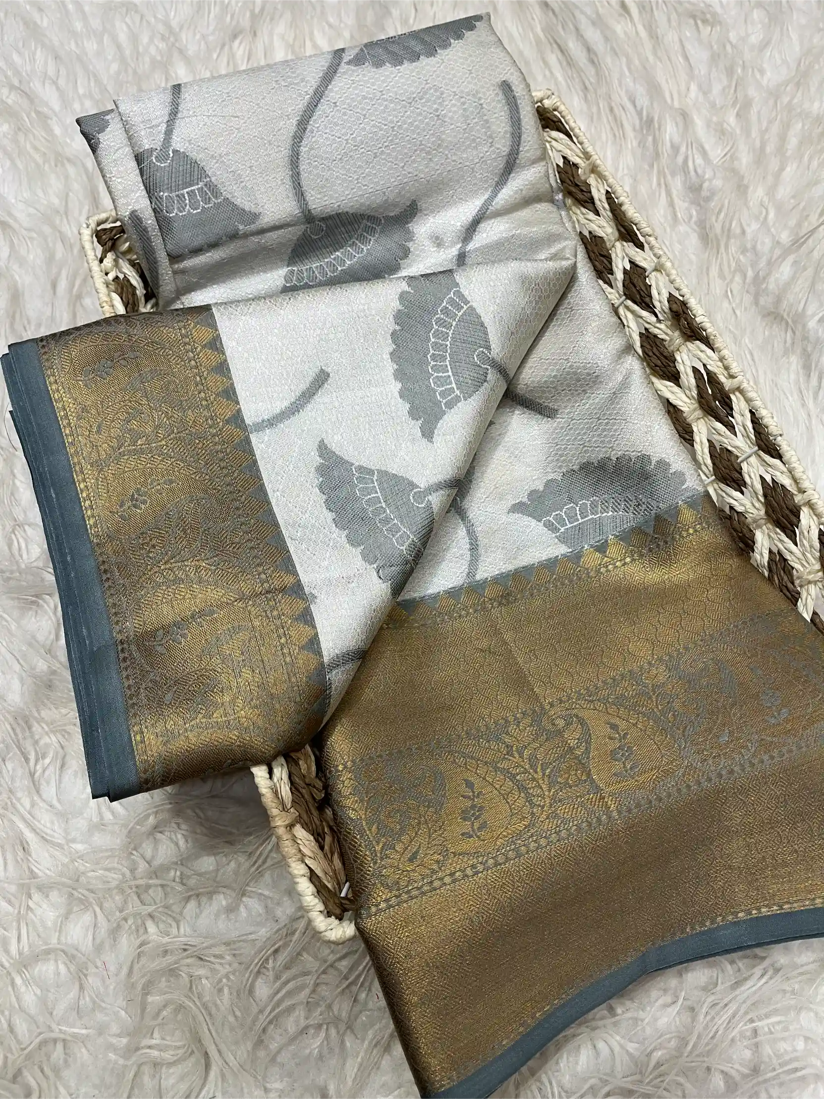 Softsilk Premium Designer Banarasi Saree