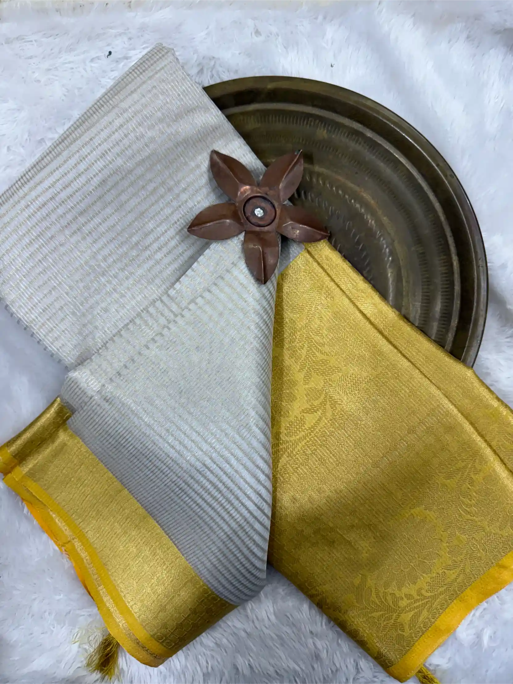 Beautiful Softsilk Embossed Weave Banarasi Saree