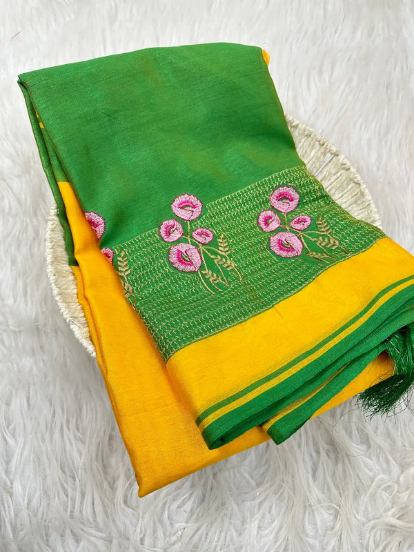 Softsilk Traditional Banarasi Saree