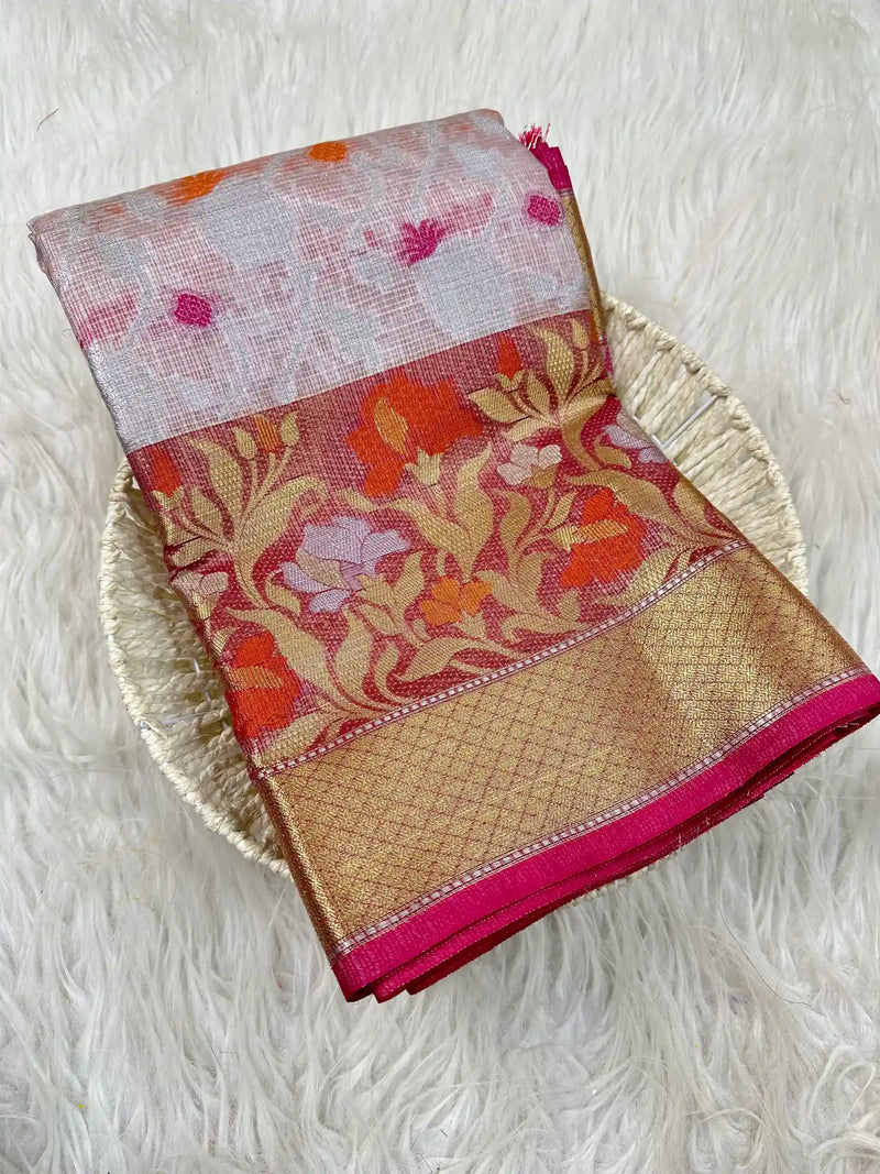 Softsilk Traditional Banarasi Saree