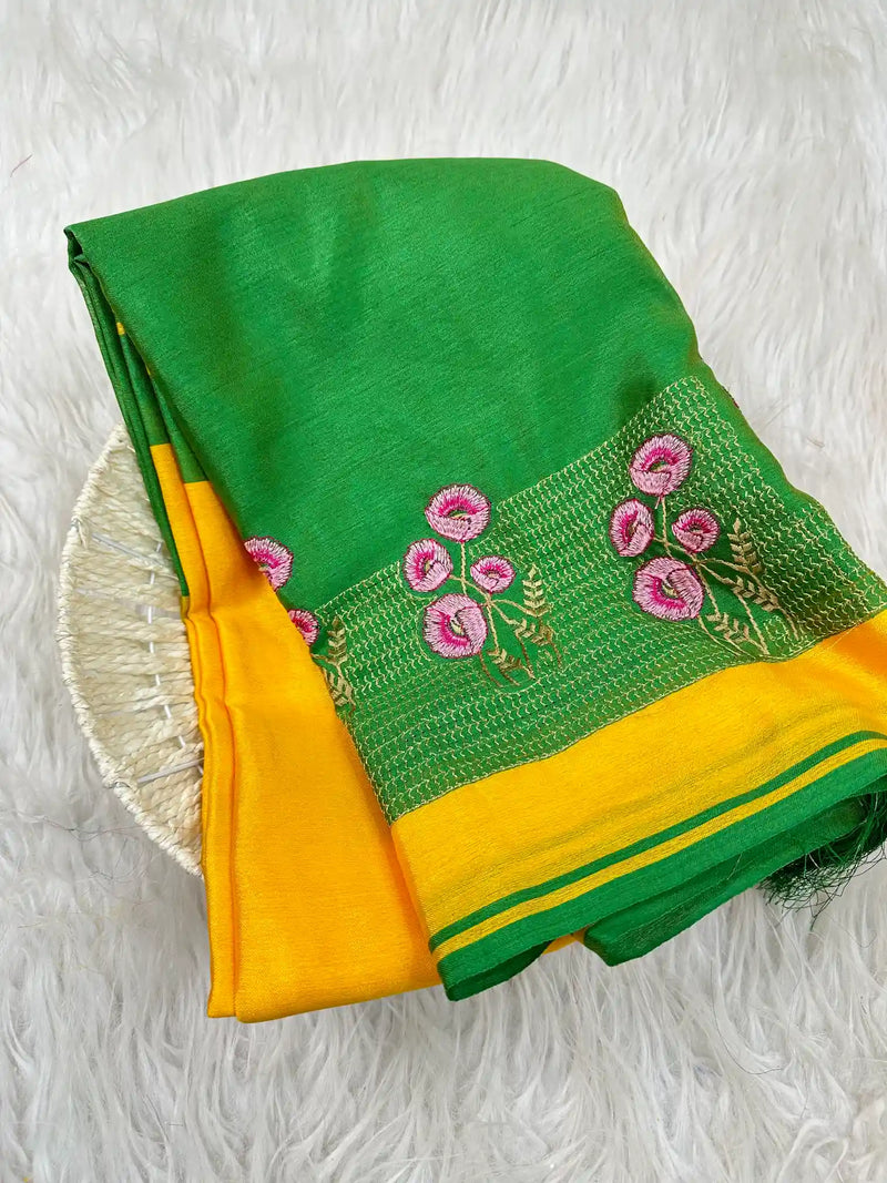 Softsilk Traditional Banarasi Saree