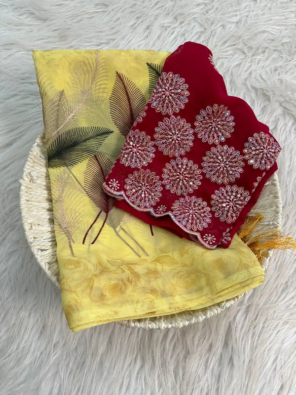 Softsilk Traditional Banarasi Saree