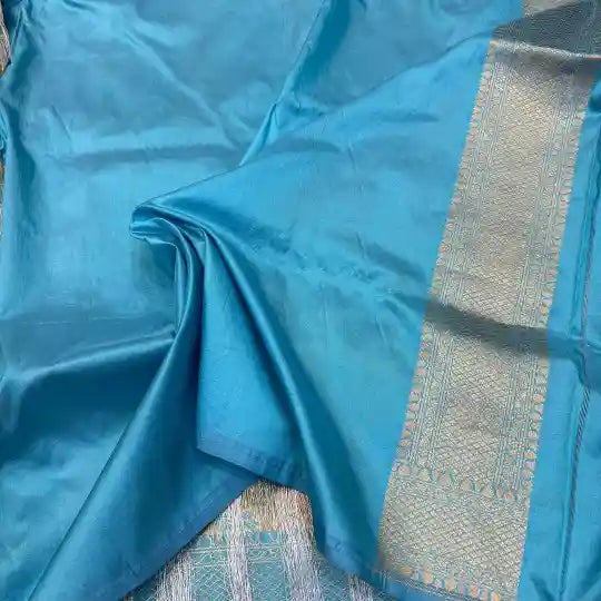Sona Roopa Weave Pure Katan Silk Banarasi Saree