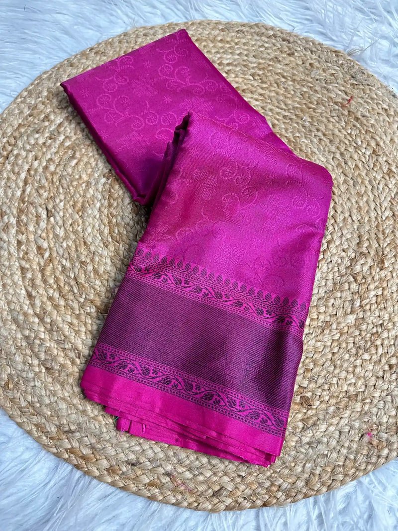 Subtle Softsilk Traditional Banarasi Saree