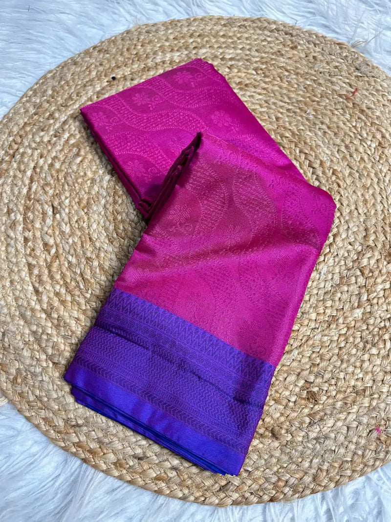 Subtle Softsilk Traditional Banarasi Saree