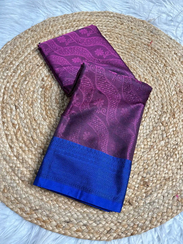 Subtle Softsilk Traditional Banarasi Saree