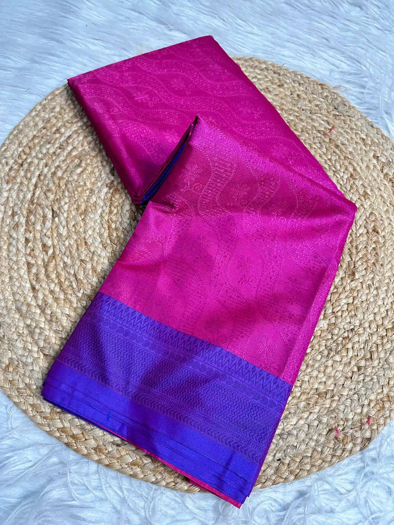 Subtle Softsilk Traditional Banarasi Saree