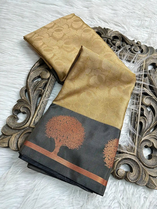 Subtle Softsilk Traditional Banarasi Saree