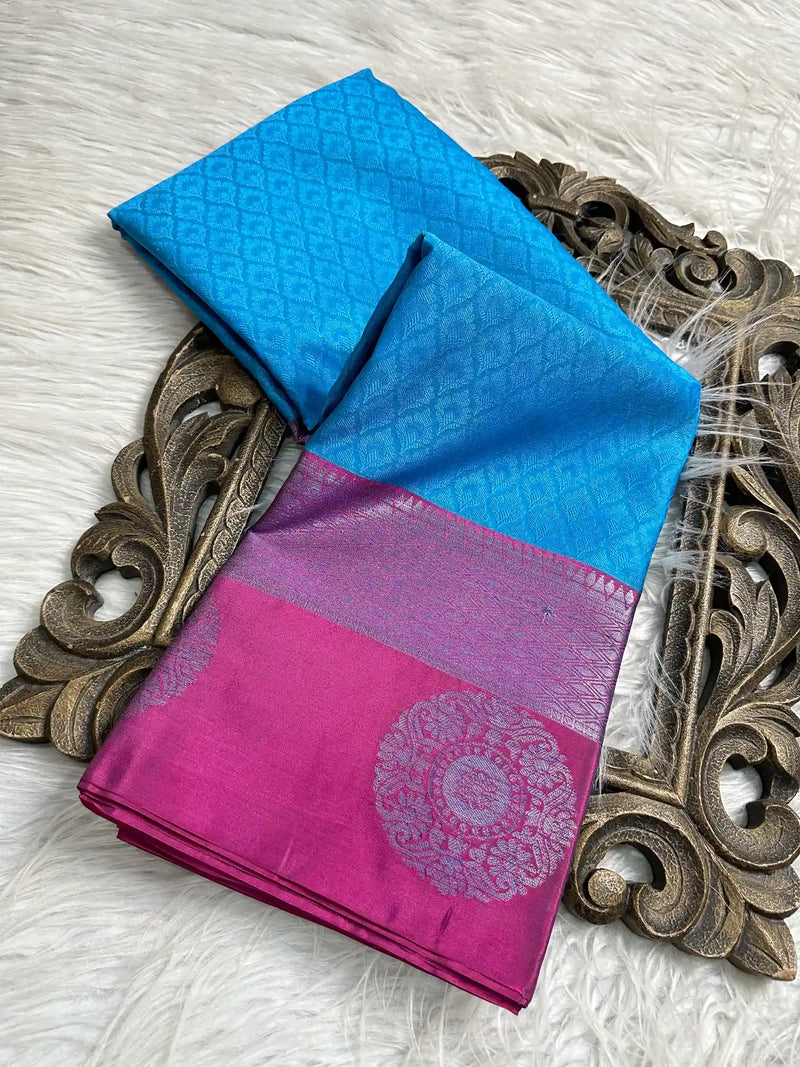 Subtle Softsilk Traditional Banarasi Saree