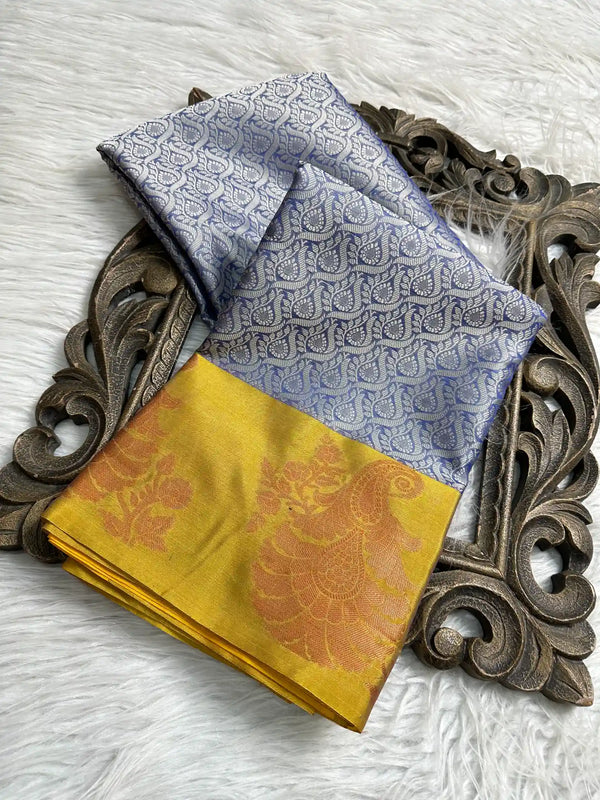 Subtle Softsilk Traditional Banarasi Saree