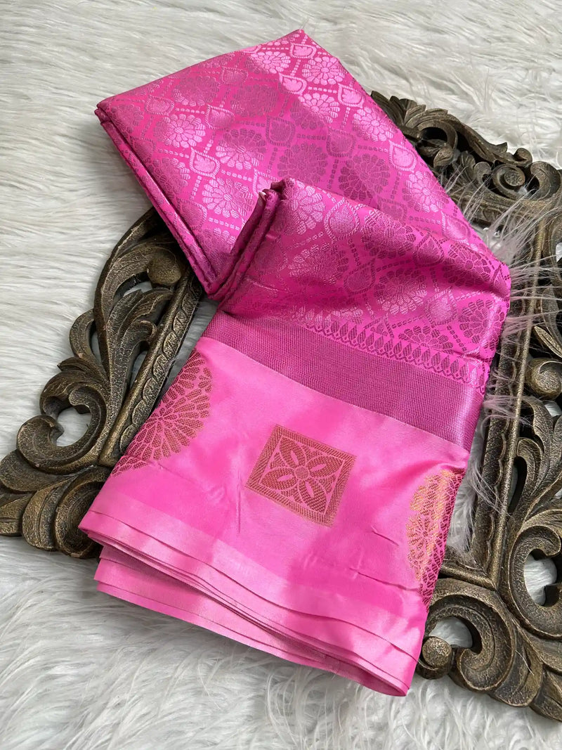 Subtle Softsilk Traditional Banarasi Saree