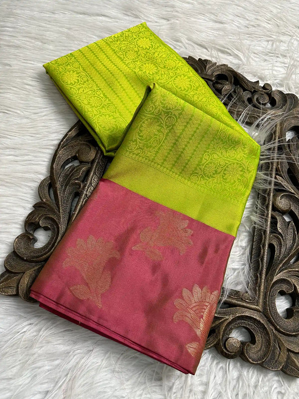 Subtle Softsilk Traditional Banarasi Saree