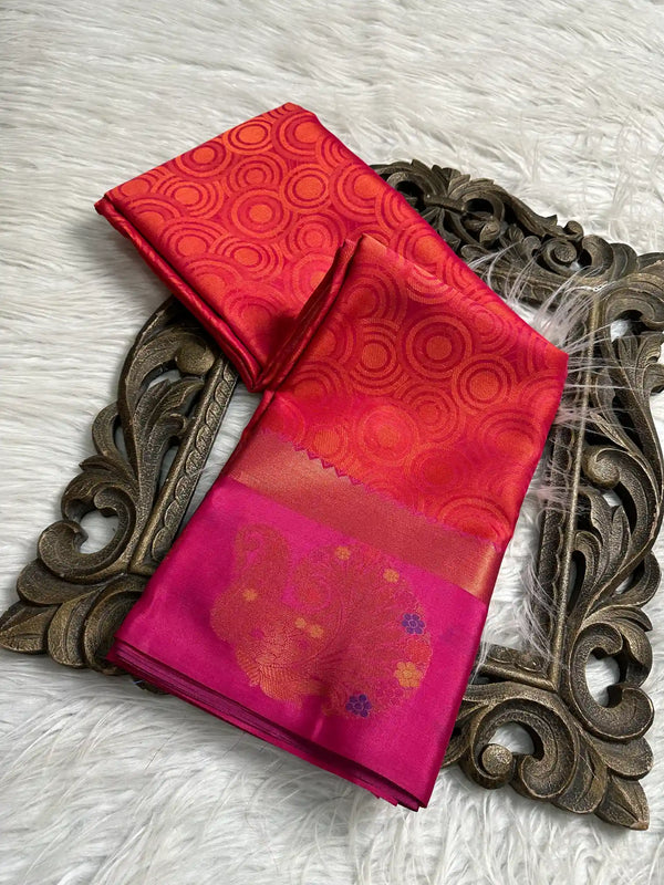 Subtle Softsilk Traditional Banarasi Saree