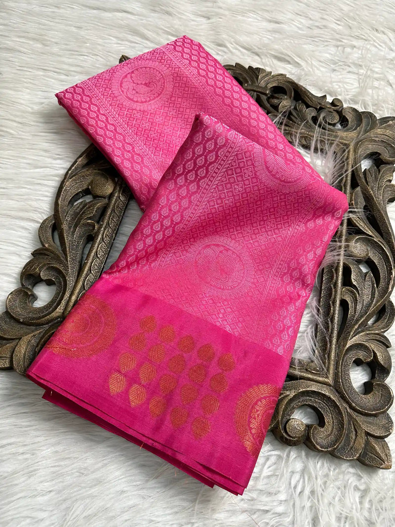 Subtle Softsilk Traditional Banarasi Saree