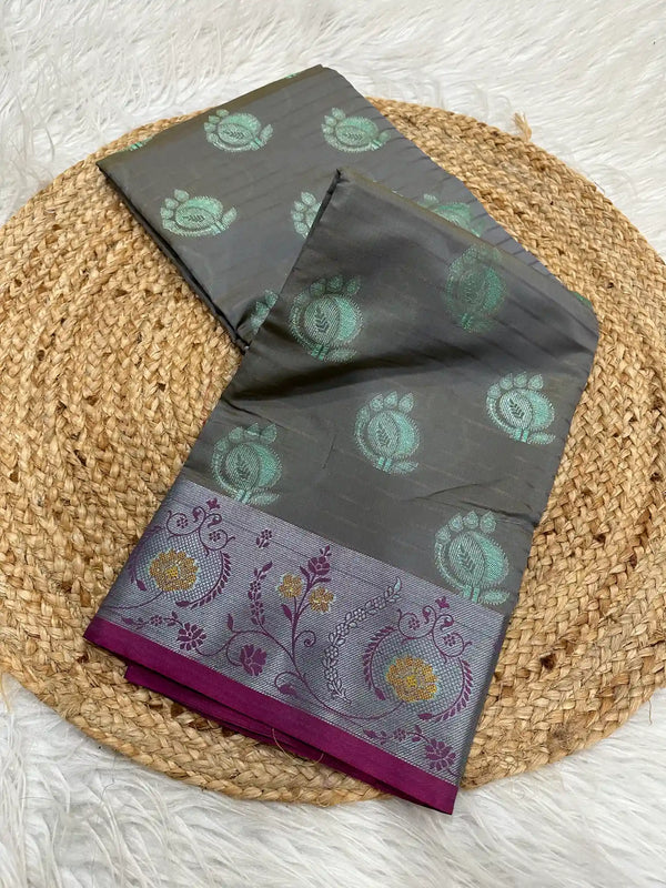 Subtle Softsilk Traditional Banarasi Saree