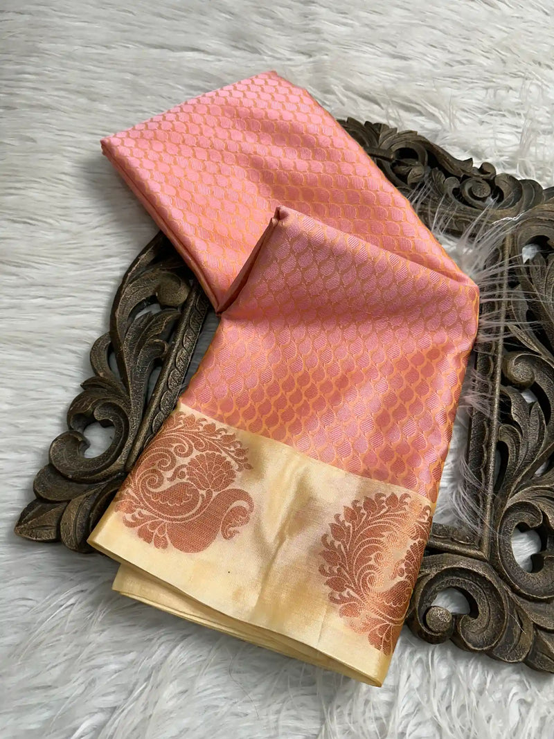 Subtle Softsilk Traditional Banarasi Saree