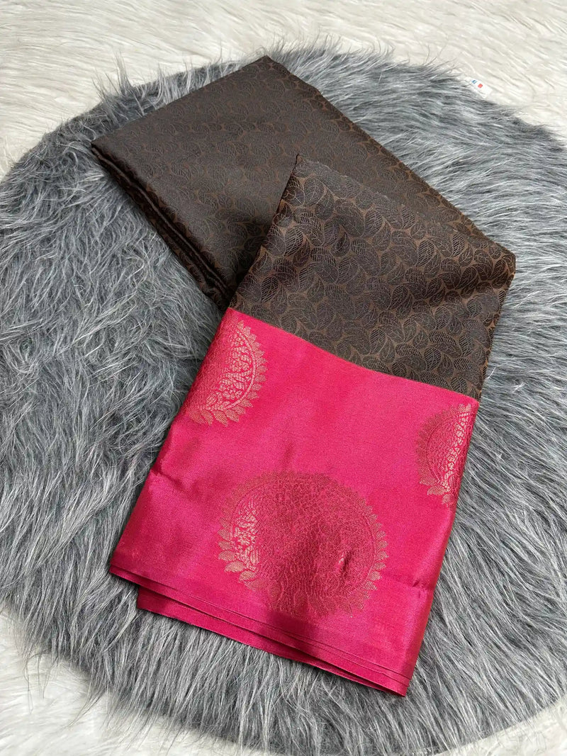 Subtle Softsilk Traditional Banarasi Saree