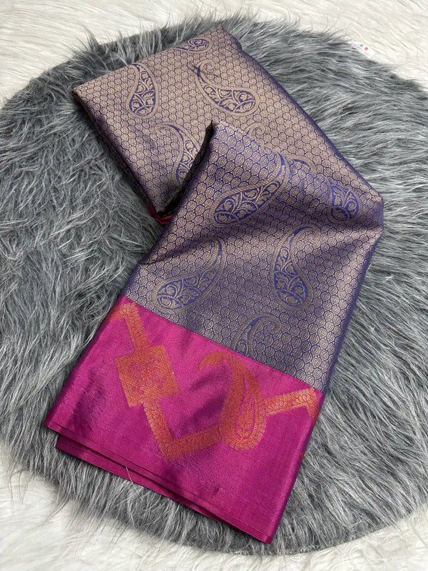 Subtle Softsilk Traditional Banarasi Saree