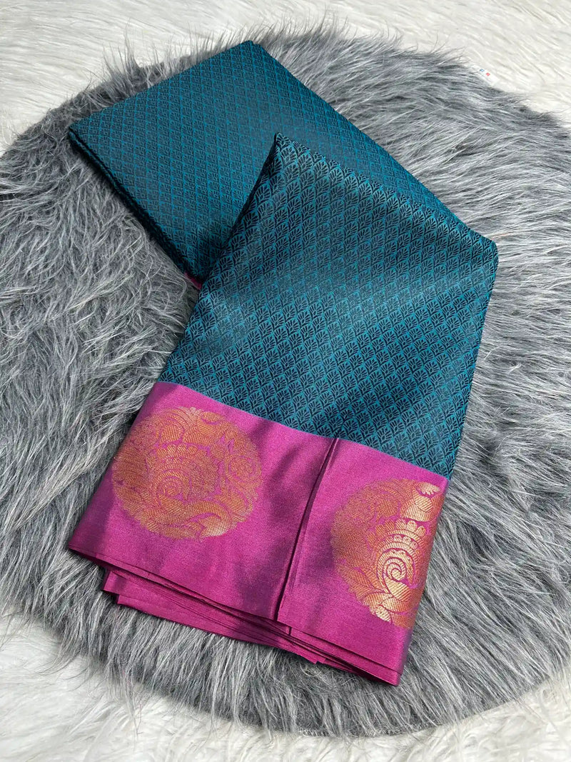 Subtle Softsilk Traditional Banarasi Saree