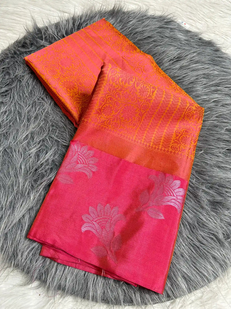 Subtle Softsilk Traditional Banarasi Saree