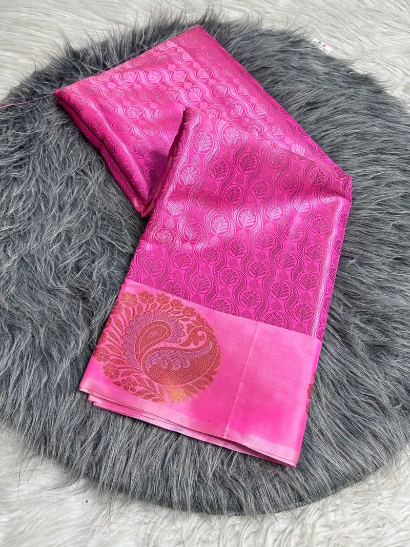 Subtle Softsilk Traditional Banarasi Saree