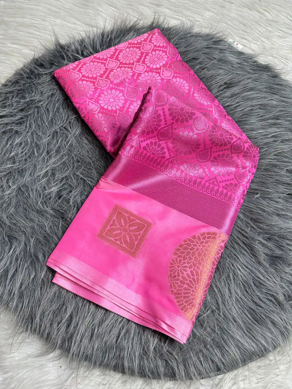 Subtle Softsilk Traditional Banarasi Saree