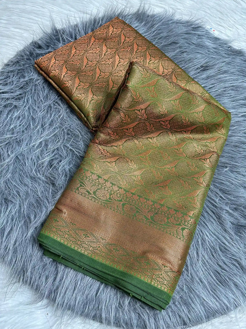 Subtle Softsilk Traditional Banarasi Saree