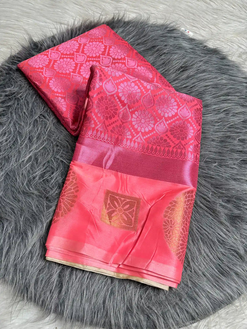 Subtle Softsilk Traditional Banarasi Saree