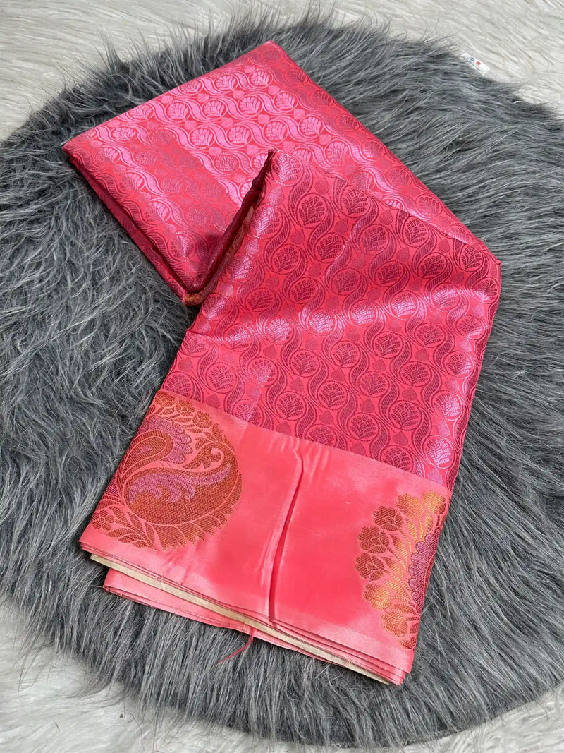 Subtle Softsilk Traditional Banarasi Saree