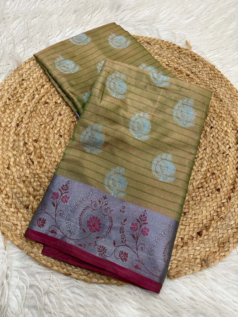 Subtle Softsilk Traditional Banarasi Saree