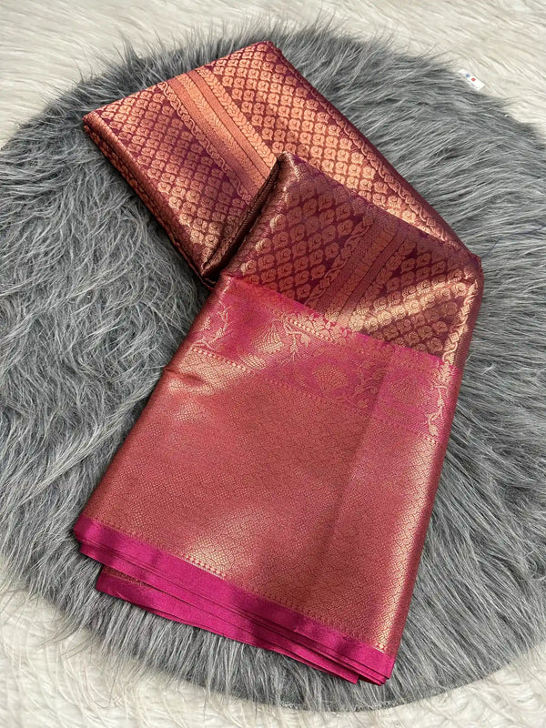 Subtle Softsilk Traditional Banarasi Saree