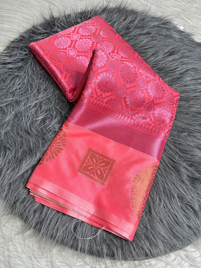 Subtle Softsilk Traditional Banarasi Saree