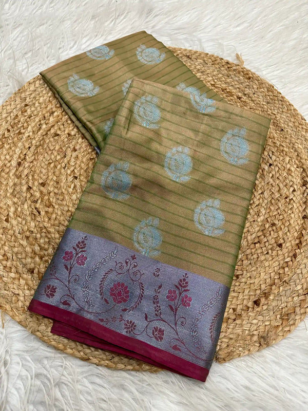 Subtle Softsilk Traditional Banarasi Saree