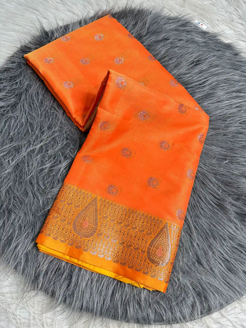 Subtle Softsilk Traditional Banarasi Saree