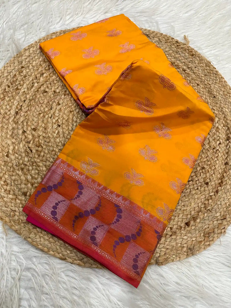 Subtle Softsilk Traditional Banarasi Saree