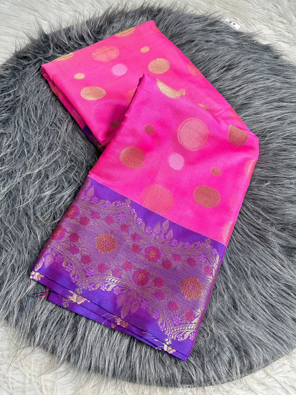 Subtle Softsilk Traditional Banarasi Saree