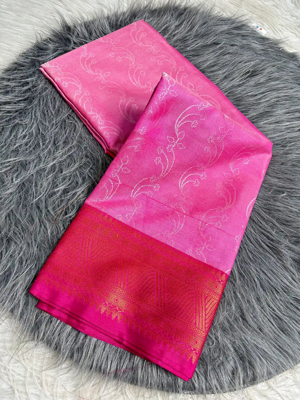 Subtle Softsilk Traditional Banarasi Saree